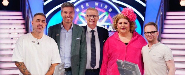 Für den guten Zweck im Rahmen des "RTL-Spendenmarathons"