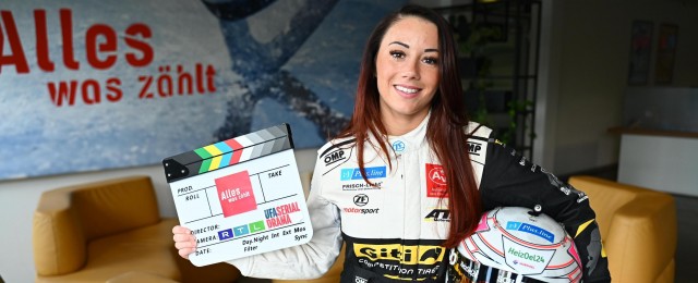 "Alles was zählt": Rennfahrerin gibt Schauspieldebüt