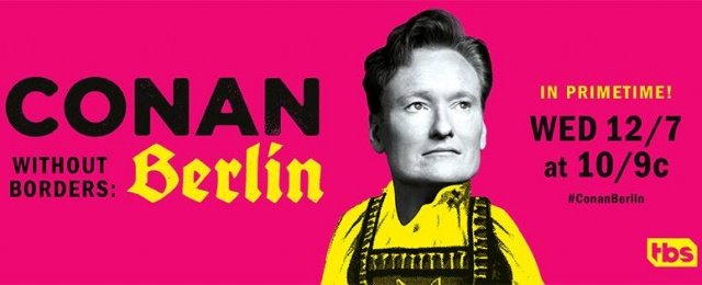Septemberreise von Late-Night-Talker Conan O'Brien nach Berlin