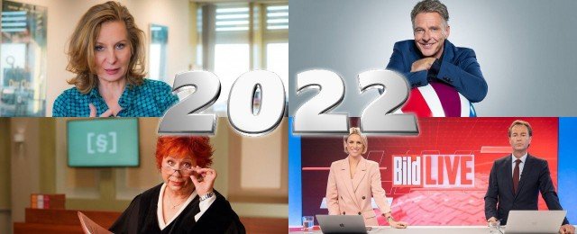 Das deutsche Fernsehjahr 2022 im Rückblick