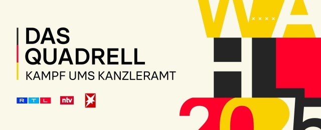 Aus dem Duell wird ein "Quadrell" mit Merz, Scholz, Habeck und Weidel