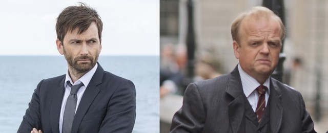 David Tennant und Toby Jones im Abhörskandal "Broken News" dabei