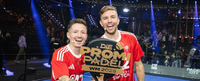 Quoten: Erste "Promi Padel-WM" schlägt sich wacker gegenüber Silbereisens "Schlagerbooom"