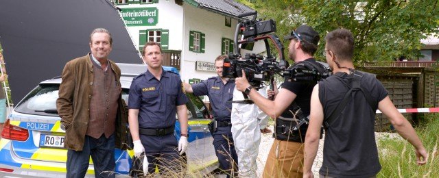 Unwetter in den Berchtesgadener Alpen erschwert die Produktion