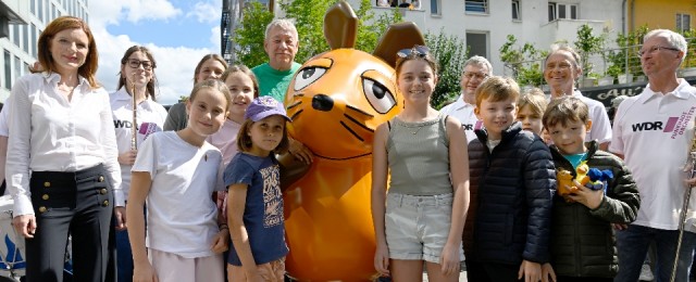 Nach Brandanschlag: Die Maus ist zurück in der Kölner Innenstadt