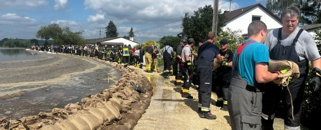 Hilfe für Hochwasseropfer in Bayern