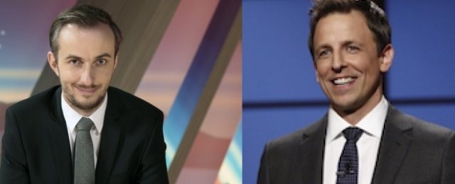 "Neo Magazin Royale"-Satiriker zu Gast in "Late Night with Seth Meyers"