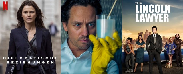 Netflix-Highlights im Oktober: "Achtsam morden", "Lincoln Lawyer" und "Diplomatische Beziehungen"