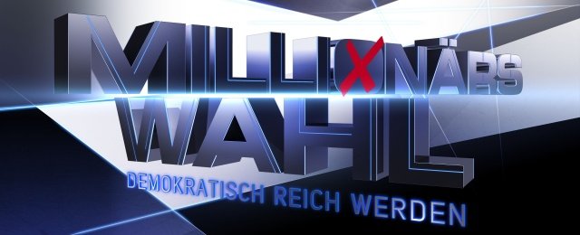 Zuschauer und Internet-User wählen demokratisch Millionär