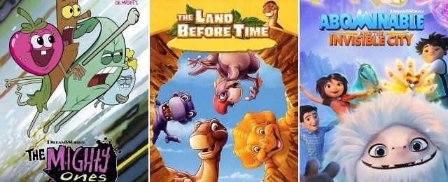 Animationsserien von DreamWorks als Deutschlandpremieren