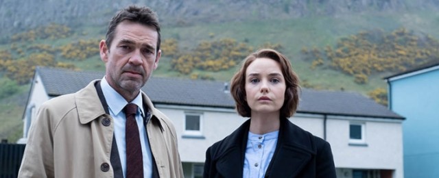 Ehepaar Dougray Scott ("Crime") und Claire Forlani gemeinsam für "Crookhaven" vor der Kamera