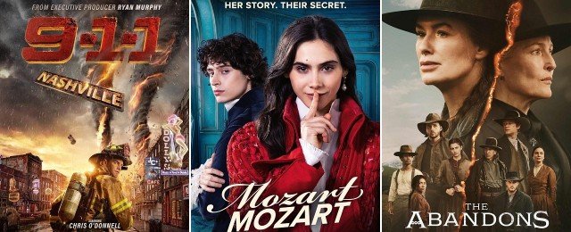 Von "Miss Sophie" bis "9-1-1 Nashville", von "Mozart/Mozart" bis "Amadeus"