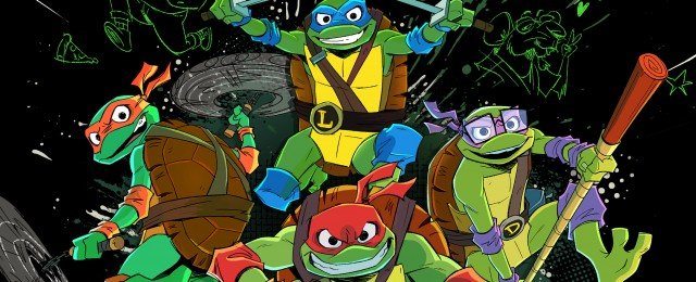 Zeichentrickserie mit den vier mutierten Schildkröten bei Paramount+