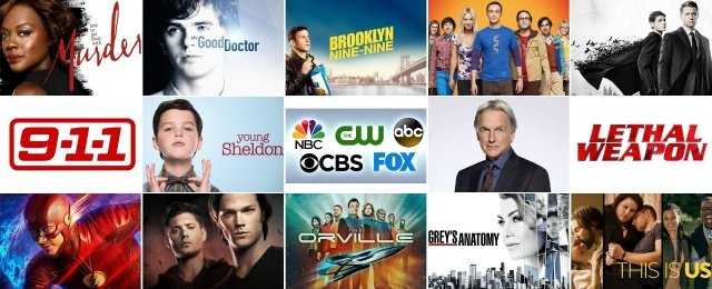Bestätigte Staffelumfänge von Networkserien in der Season 2018/19