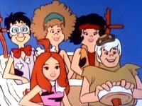 Eines der Spin-Offs: Pebbles und Bamm-Bamm in der High School