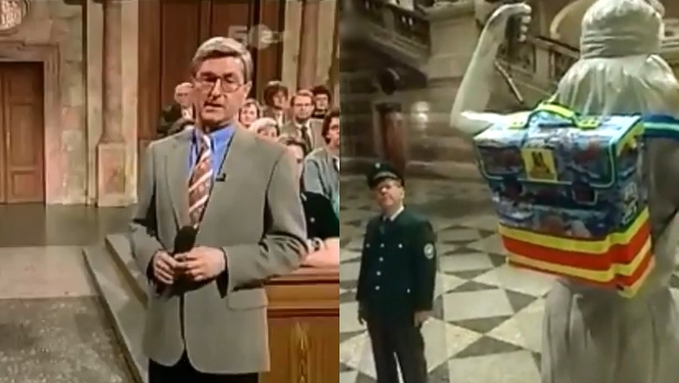 Die Gesichter der Sendung in den 1990er Jahren: Bernhard Töpper (l.) und Herbert Feuerstein (r.).