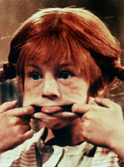 Pippi ist sich für keinen Blödsinn zu schade