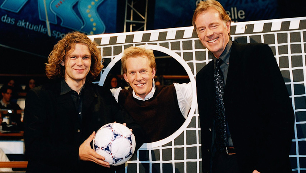 Michael Steinbrecher, Johannes B. Kerner und Wolf-Dieter Poschmann in den 90ern