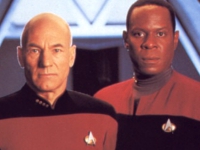 Starthilfe für die neue Serie: Picard besucht Commander Sisko (Avery Brooks) auf "Deep Space Nine"