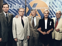 Das "XY"-Team im Jubiläumsjahr 1997