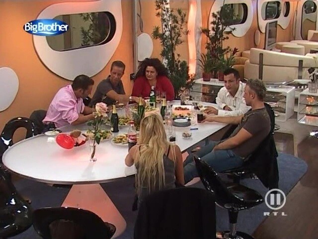 Bewohner im Haus der siebten Staffel