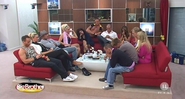 Die Bewohner im regulären "Big Brother"-Haus der zehnten Staffel
