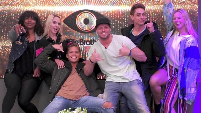 Die Finalisten der 13. Staffel: (v. l.) Vanessa, Gina, Cedric, Philipp, Pat und Rebecca