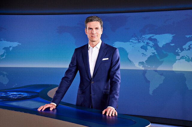 Ingo Zamperoni moderiert die "Tagesthemen"
