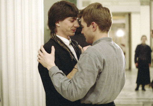 "Coming out" mit Dirk Kummer (l.) und Matthias Freihof (r.)