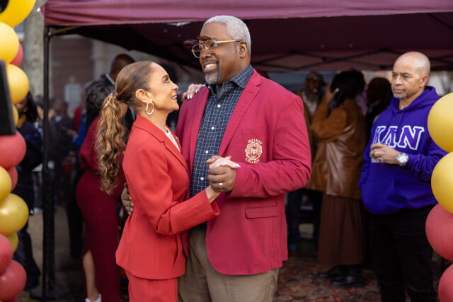 Der Alumnitag bringt alte Freunde zusammen: Whitley (Jasmine Guy), Dwayne (Kadeem Hardison) und Ron (Darryl M. Bell)