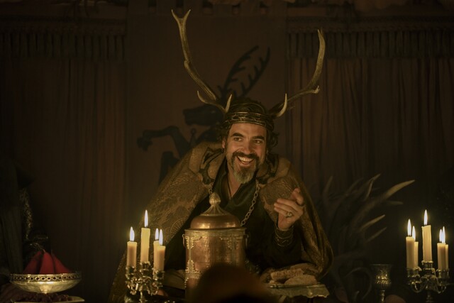 S&auml;uft gern, rauft gern, lacht sich gern kaputt: Ser Lyonel Baratheon (Daniel Ings) wird zu Dunks Alliiertem.