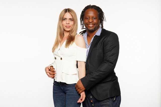 Adelina Zilai und Mola Adebisi