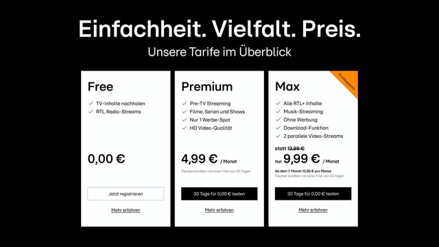 Das neue Tarifmodell