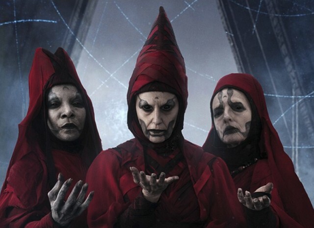 Claudia Black (M.) mit Jeryl Prescott Gallien (l.) und Jane Edwina Seymour.