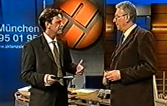 Alfred Hettmer bei seinem ersten "XY"-Auftritt im Oktober 2003