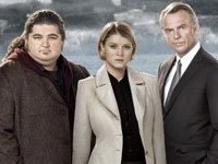 Jorge Garcia (l.), Sarah Jones (m.) und Sam Neill (r.)