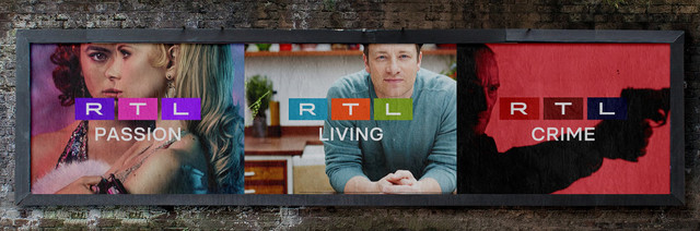 Neues RTL-Logo findet sich künftig auf allen Sendern.