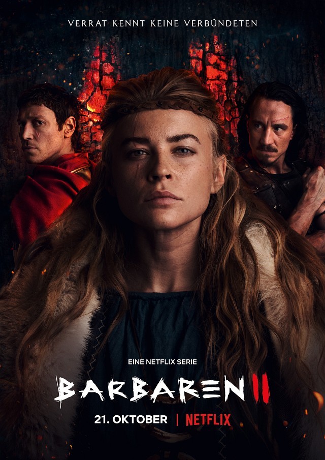 Poster zur zweiten Staffel von "Barbaren"