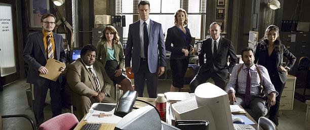 Bildet ein unterhaltsames Team: der Cast von "Battle Creek"