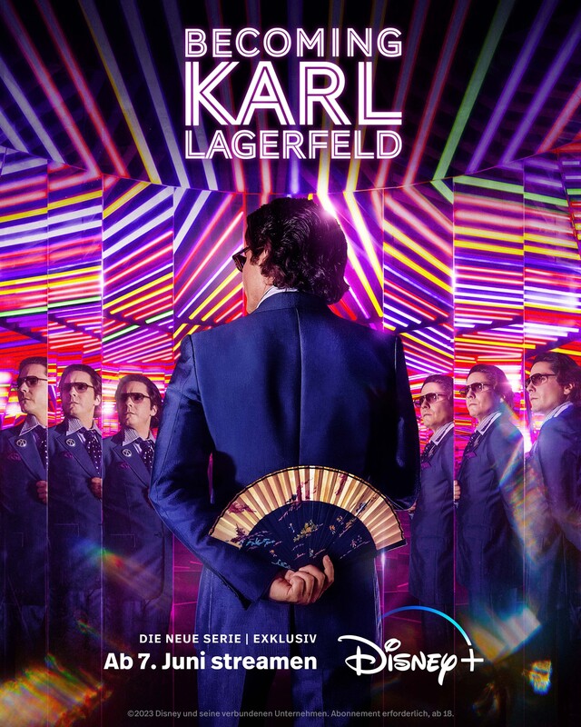 Poster zu "Becoming Karl Lagerfeld"