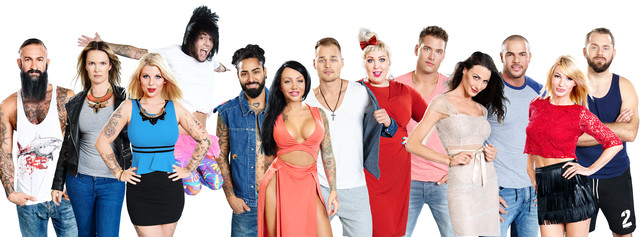 Die Bewohner der vorerst letzten deutschen "Big Brother"-Staffel im Jahr 2015