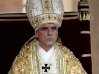 Rodrigo Borgias (Jeremy Irons) Krönung zum Papst Alexander VI.