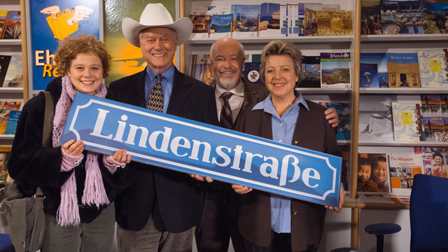"Dallas"-Bösewicht Larry Hagman zu Besuch