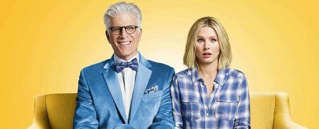 Ted Danson und Kristen Bell in "The Good Place"
