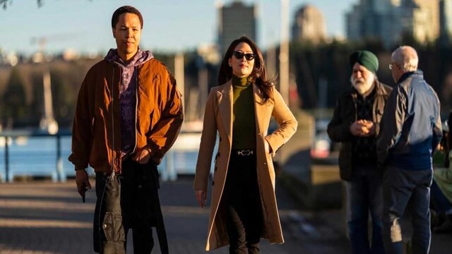 Eric Graise als Bobby Exley und Abby McEanany als Velma Bruin