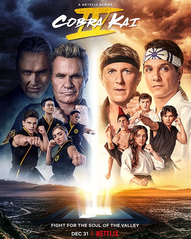 Poster zur vierten Staffel von "Cobra Kai"