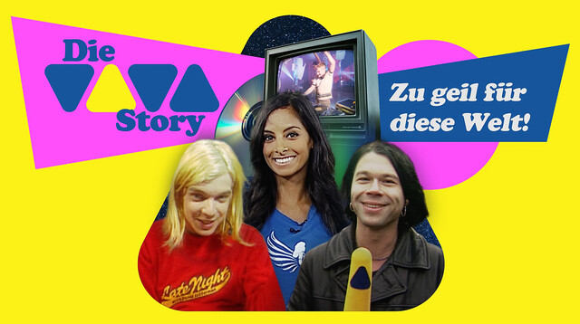 Die ehemaligen VIVA-Moderatoren (v. l.) Nilz Bokelberg, Collien Ulmen-Fernandes und Markus Kavka