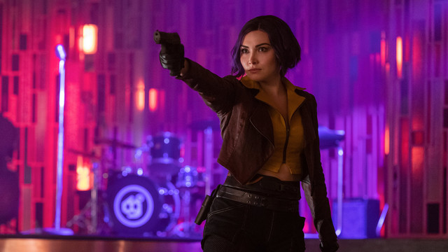 "Cowboy Bebop" mit Daniella Pineda als Faye Valentine.