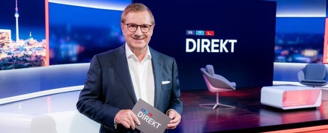 Jan Hofer moderiert "RTL Direkt"