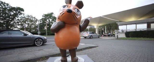 Die WDR-Maus wurde von Köln nach Mainz entführt